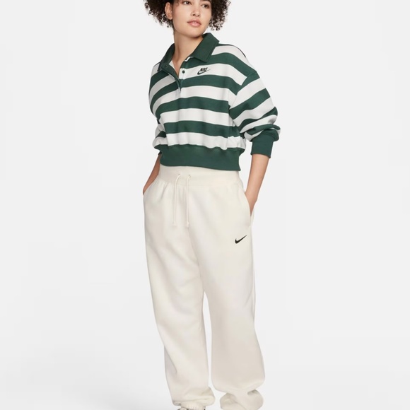 Nike Sportswear Phoenix Fleece Women's Oversized 3/4-Sleeve Str - Picture 2 of 7